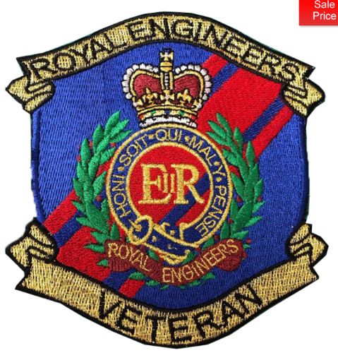 RE VETERAN EMBROIDERED BADGE